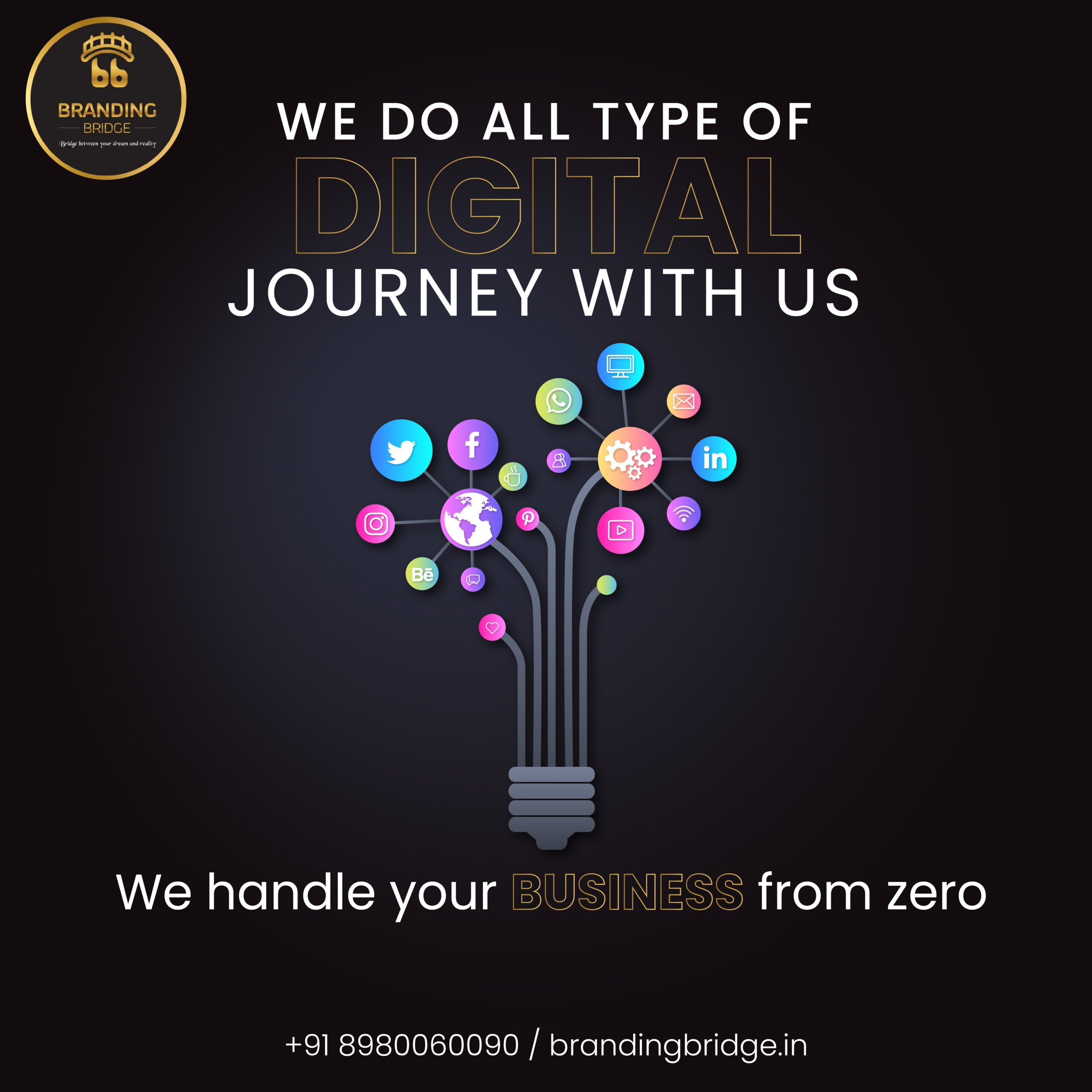 We Do All Type Of Digital Journey With Branding Bridge